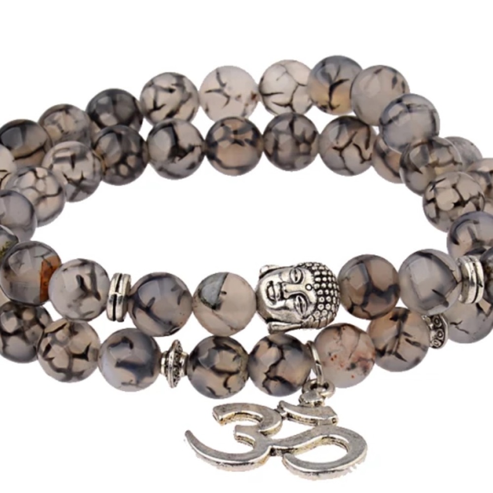 Various Gemstone Mala bracelets - Picture 12 of 15